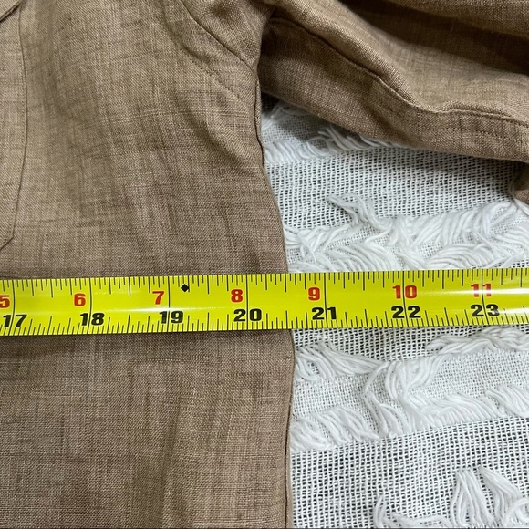 Apolis Global Citizen Military Woven Button Linen Work LS Shirt Men’s XL Office - Picture 9 of 10